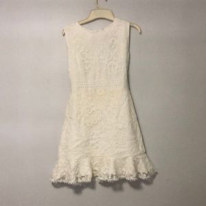 Beige Dress with Open Back!